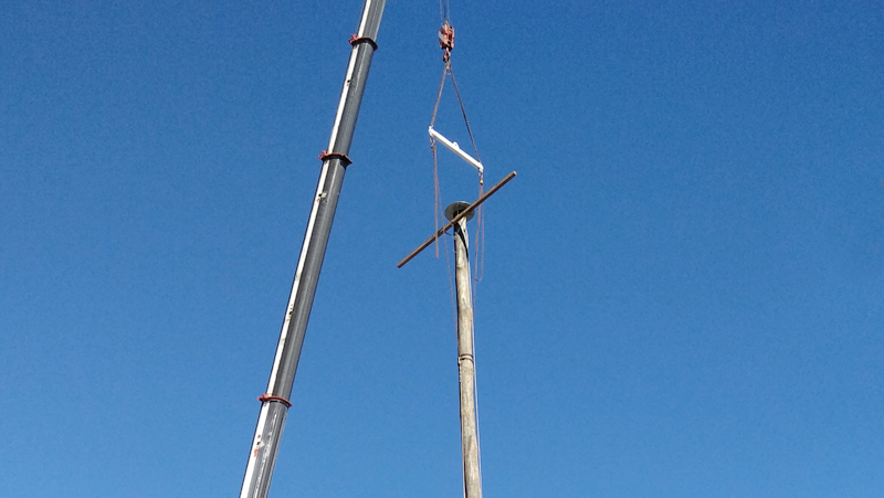 Installing a Glider Pole